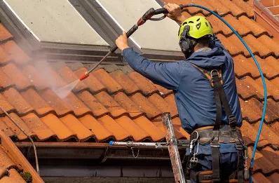 Démoussage et hydrofuge de toiture à Batsère